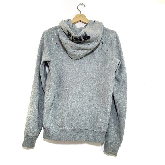 PINK VS | Rutgers Victoria's Secret Collegiate Jones & Mitchell Studded Hoodie - Picture 4 of 11